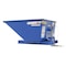 Vestil Low Profile Self Dumping Hopper, 2,000 lb. Capacity, Blue, 0.33 Cubic Yards D-33-LD-LP - alternate 1